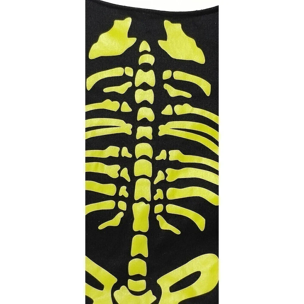 Skeleton Dog‎ Shirt Size Med  easy closure
